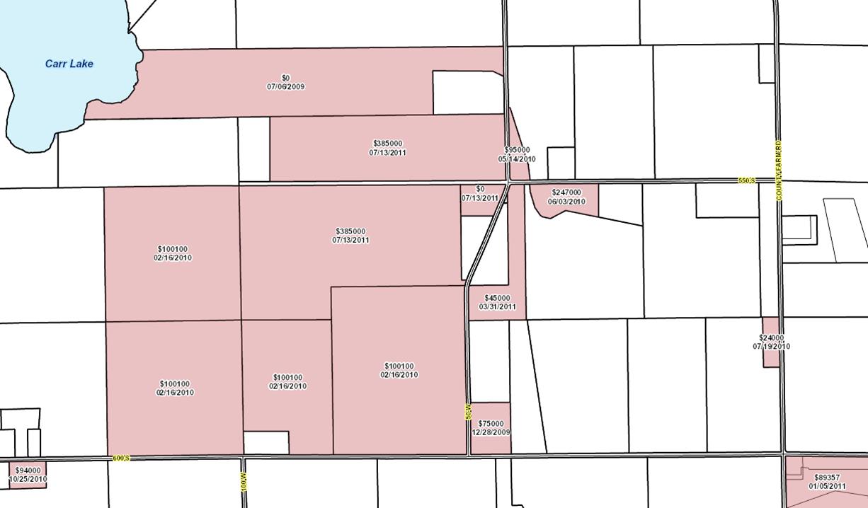 Sales map